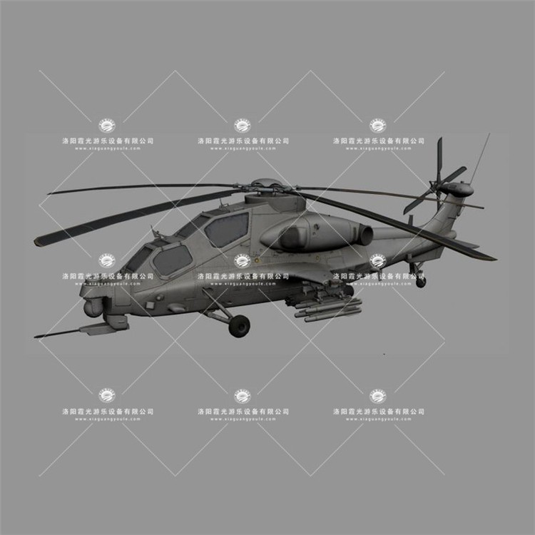 武鸣武装直升机3D模型