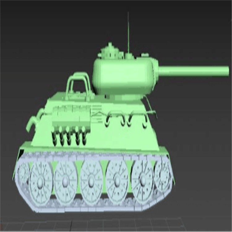 武鸣充气军用坦克模型